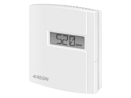 CO2 and temperature transmitter, room mounting