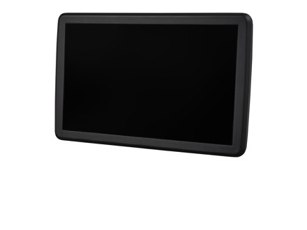 External handheld touch display for controllers with web interface