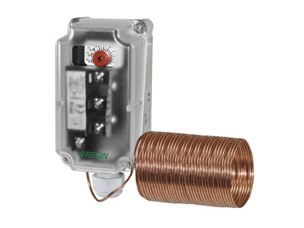 Frost protection thermostat