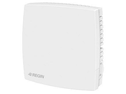Room sensor, NTC Regin, with setpoint adjustment,
for use with the TTC-series and the Pulser series
